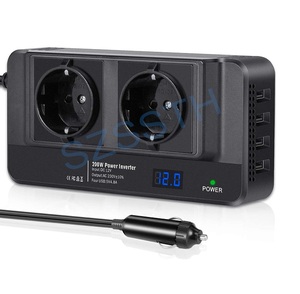 Bộ Chuyển Đổi AC DC Ổ Cắm EU 4 USB Mini 200W Bộ Chuyển Đổi Nguồn 12 Volt Cho Xe Hơi Bộ Biến Tần 12 V 230V - Product Image 1