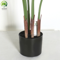 Plante artificielle de palmier Areca, palmier vert artificiel durable, plante en pot, bonsai réaliste, palmier pour décoration intérieure et extérieure
