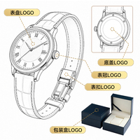 Nouveau fournisseur de montres pour hommes, montre-bracelet automatique mécanique de luxe de marque de poignet pour hommes de chine