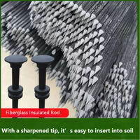 Profils pultrudés en fibre de verre FRP pour clôtures agricoles, colonnes isolantes, système durable, structure d'infrastructure, découpe directe usine