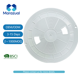 Couverture de <span class=keywords><strong>skimmer</strong></span> de piscine SPX1070C blanche, couvercle de remplacement compatible avec les pièces de <span class=keywords><strong>skimmer</strong></span> de piscine <span class=keywords><strong>Hayward</strong></span> Sta-Rite - Product Image 1
