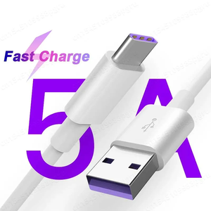 Cable USB-C Tipo-C de Carga Rápida de 100W y 480Mbps con Revestimiento de PVC para Computadora y Tableta, Compatible con Huawei Mate 60, 20, P50, P40, P30 Pro <span class=keywords><strong>Lite</strong></span> - Product Image 1