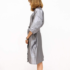 เสื้อคลุมกันน้ำสำหรับช่างทำผมหญิง ป้องกันการซีดจาง แบบกิโมโน รับสกรีนโลโก้ ปรับขนาดได้ สำหรับลูกค้าร้านเสริมสวย ช่าง<span class=keywords><strong>ตัดผม</strong></span> - Product Image 3