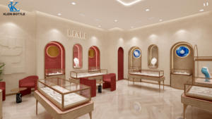 Exhibición de joyería de lujo Diseño interior exquisito Iluminación LED La moda cumple con la función Exhibición de piezas de exhibición Premium - Product Image 4