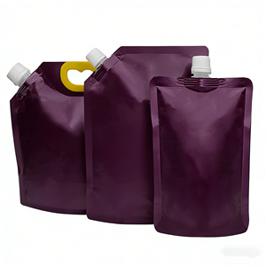 Sacchetto con Beccuccio Certificato Dexin da 250ml per Esportazione di Bevande Alcoliche Conformi alle Normative - Product Image 1