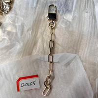 Chaîne DIY pour chien, mousqueton, boucle à clip, chaîne à anneau en D, fermoir pivotant, crochet à déclenchement, fermoir à griffe de homard, accessoires de quincaillerie, boucles pour sac