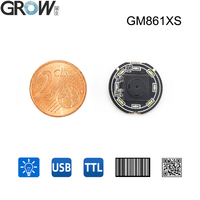 GROW GM861XS USB UART Lecteur de codes-barres 1D/QR/2D Module de lecteur de codes-barres QR pour bus, supermarché, Arduino, ESP32, Android