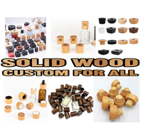 Étui à cartes de visite minimaliste en noyer naturel, fait main, avec fermeture magnétique, portable, fin, en bois, gravable