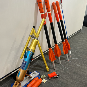 Lanciatore di linea a lungo raggio pneumatico ad alta pressione con 200m + distanza | Equipaggiamento di soccorso affidabile - Product Image 3