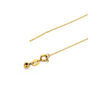 Ayarlanabilir evrensel zincir diy kanal açma boncuk kolye basit ve solmaz 316L takı titanyum çelik zincir - Product Image 5