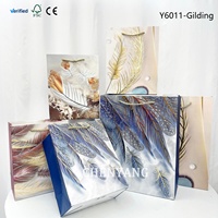 Sac cadeau en papier direct d'usine Bon design Meilleure vente Sacs d'emballage de marque de luxe Petite taille En stock Expédition 48H