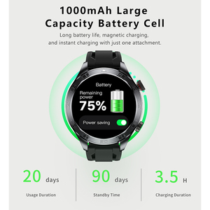 Nuevo Reloj Inteligente G6 HD 2026 con Pantalla TFT de 1.7 Pulgadas, Brújula, Monitor de Actividad Física Unisex con Aplicación RDFit y Carga Magnética - Product Image 4