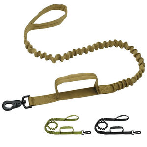 Laisse de chien tactique rétractable en nylon avec élastique pour l'entraînement en extérieur, motif imprimé, personnalisable – Offre Spéciale - Product Image 2