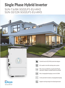 <span class=keywords><strong>Onduleur</strong></span> solaire hybride Deye SUN-12K-SG02LP1-EU-AM3 12 kW | 2MPPT |   Monophasé basse tension pour les systèmes de stockage d'énergie domestique - Product Image 6
