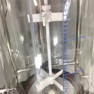Haute borocificate 3.3 verre Biorreactor <span class=keywords><strong>Lar</strong></span> capacité 10L-100L meilleur prix avec des réacteurs en verre PLC - Product Image 5