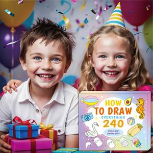 Étape par étape Comment dessiner des <span class=keywords><strong>animaux</strong></span> Food Cars Fantasy Amazing Stuff Kit de livre de coloriage pour les enfants - Product Image 4