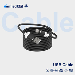 Cable <span class=keywords><strong>USB</strong></span> a <span class=keywords><strong>USB</strong></span> Tipo-C de Alta Calidad TKT, Cable <span class=keywords><strong>USB</strong></span> de Alta Velocidad para Sincronización de Datos y Carga Rápida para Teléfono Android, Tableta y Portátil - Product Image 1