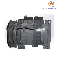 Compresseur de climatisation HUADA 24V OEM 8103020-D26-J523 R134a pour camion léger FAW Dachai, poulie à 6 rainures, borne à 4 broches