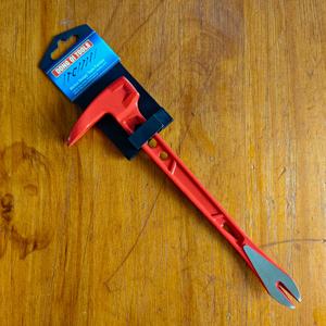 Extracteur de clous de 10 pouces, noir brillant, double extrémité, extracteur de clous, barre à levier en forme de patte de chat, construction, avec marteau, fourniture <span class=keywords><strong>d</strong></span>'usine - Product Image 1