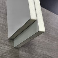 Panneau d'isolation en mousse phénolique colorée double face, anti-âge, léger, pour usage hospitalier, climatisation centralisée