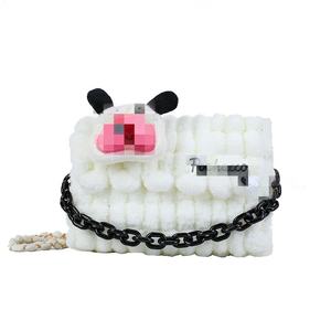 Kit <span class=keywords><strong>de</strong></span> fabricación <span class=keywords><strong>de</strong></span> bolsos hechos a mano DIY <span class=keywords><strong>para</strong></span> mujer, hilos acrílicos, materiales <span class=keywords><strong>de</strong></span> tejido, conjunto <span class=keywords><strong>de</strong></span> costura <span class=keywords><strong>de</strong></span> monedero hecho a mano - Product Image 5