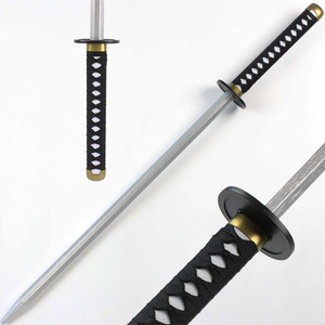 <span class=keywords><strong>Espada</strong></span> Iletto <span class=keywords><strong>Aki</strong></span> <span class=keywords><strong>Hayakawa</strong></span> con Diseño de Dibujos Animados, Katana de Juguete de Madera, Set de Espadas para Cosplay, Unisex, 14+ - Product Image 1