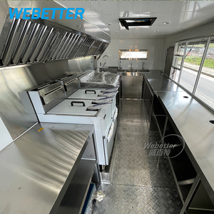 WEBETTER truk Makanan Cepat seluler kecil kereta gandeng makanan Trailer berukuran penuh dilengkapi truk Makanan Cepat untuk dijual di Amerika - Product Image 6