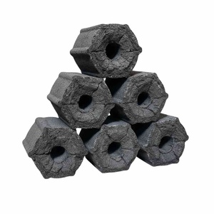 Carbón de Aserrín Hexagonal Sin Humo y Bajo en Cenizas, 12 kg, en Caja, Ideal para Asados Familiares - Product Image 1