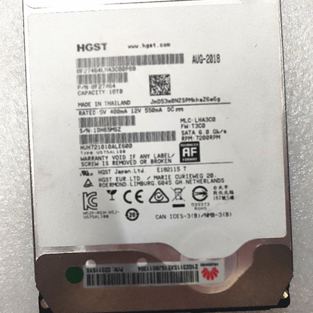 Disque dur interne à échange à chaud Fru 00Yk024 2 To 7,2 K