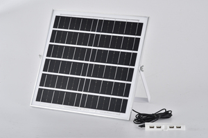 Cargador <span class=keywords><strong>Solar</strong></span> Portátil de 5V 8W 10W 15W 20W con Interfaz Multi-USB, Cuerpo de ABS, Regulador de Carga <span class=keywords><strong>Solar</strong></span> para Teléfono Móvil - Product Image 2