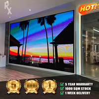 Pantalla LED para Publicidad en Interiores RX, Gran Venta, P1.25-P2.5, a Todo Color, Video Wall Digital, 3840Hz, HDR10+, P3 99%, 5 Años de Garantía