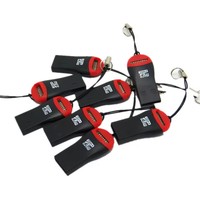 Nuevo Lector de Tarjetas de Memoria USB 2.0 de Alta Velocidad, Mini Micro SD T-Flash TF M2