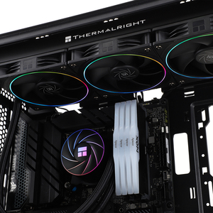 Enfriador de CPU Thermalright AQUA 360 BLACK ARGB V2 con Tres Ventiladores PWM de 2000 RPM para LGA1700 AM5, la Serie V2 Presenta una Optimización - Product Image 6
