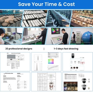 Nhôm dẫn Tường Ngoài Trời ánh sáng cố định, không thấm nước IP65 treo tường chiếu sáng cho vườn Pathway & nhà bên ngoài - Product Image 5