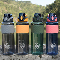 Bouteille d'eau de sport Tritan sans BPA de 1000 ml avec paille, gourde réutilisable écologique pour la salle de sport, l'entraînement et l'usage quotidien en extérieur