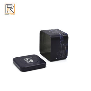 Caja de embalaje de <span class=keywords><strong>reloj</strong></span> de hojalata de metal <span class=keywords><strong>cuadrado</strong></span> Premium Recipiente duradero y elegante para relojes - Product Image 4