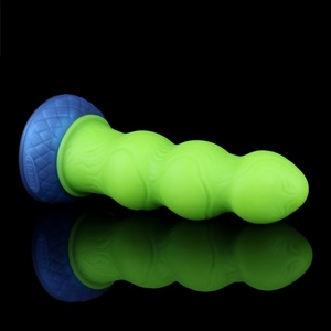 Textured Fantasy <b>Dildo</b> with Unique Scale Design Flexible Body Safe Silicone Penis Adult Toy for Woman Wholesale Discreet - Product Image 1