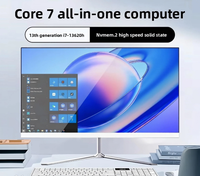 High-End All-in-One PC, Core I7 Office Desktop PC with DDR4 RAM & Windows 10 for Company & Commercial Use