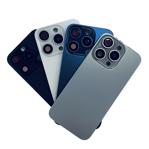 Verre arrière OEM avec cadre métallique magnétique Lunettes pour <span class=keywords><strong>iPhone</strong></span> 15 15 <span class=keywords><strong>pro</strong></span> <span class=keywords><strong>max</strong></span> Couvercle du boîtier de la batterie Pièces de rechange en verre de la porte arrière - Product Image 1