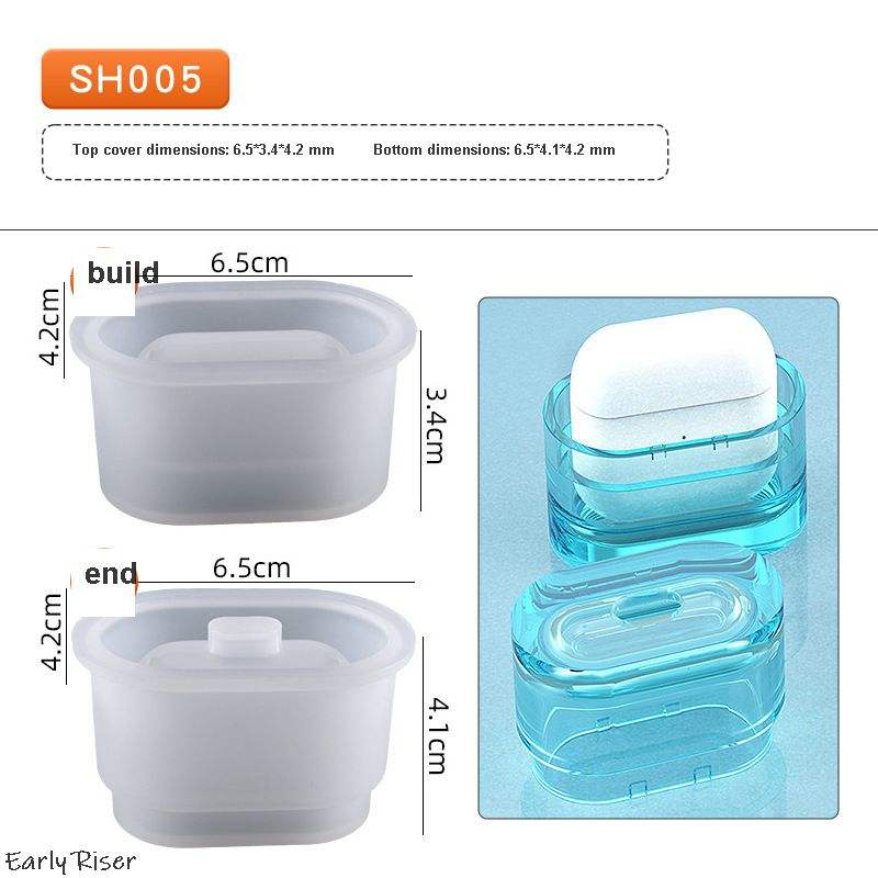 SH005 Un ensemble de moules pour étuis d'écouteurs