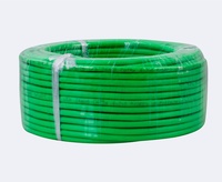 Cable de Red Cat6a Verde de 1m UTP RJ45, Par Trenzado de Cobre Libre de Oxígeno de 8 Conductores para Computadora Doméstica Gigabit