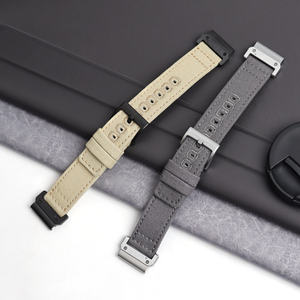 <span class=keywords><strong>Bracelet</strong></span> de <span class=keywords><strong>montre</strong></span> en toile Offre Spéciale adapté à la <span class=keywords><strong>montre</strong></span> intelligente <span class=keywords><strong>Garmin</strong></span> Fenix 6x PRO5X Style pour bracelets intelligents respirants - Product Image 2