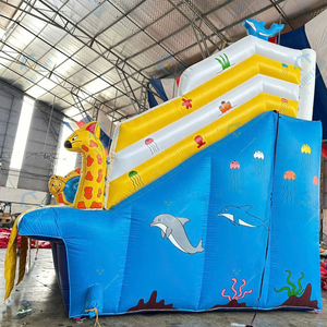Características de Fácil Instalación: Tobogán Acuático Inflable para Parques de Diversiones, Casa de Brinco de 6m x 8m, Aplicación de Juego de 1,2m, Material de PVC - Product Image 3