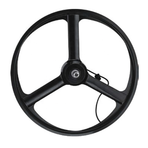 Llantas de <span class=keywords><strong>Bicicleta</strong></span> Eléctrica de Nieve de <span class=keywords><strong>26</strong></span> Pulgadas, Ruedas de <span class=keywords><strong>Bicicleta</strong></span> Gruesas para Arena y Playa, Llanta de 3 Radios, Llantas de Aleación de Magnesio para <span class=keywords><strong>Bicicleta</strong></span> de Nieve - Product Image 1