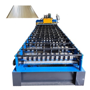 Máquina formadora de rollos de hoja de techo de panel de pared 1000 completamente automática de suministro de fábrica para Líbano - Product Image 1