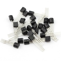 BC337 BC327 2N2222 2N2907 2N3904 2N3906 S8050 S8550 A1015 C1815 10 valeurs * 20 pièces = 200/ensemble Transistors Box Pack Transistor kit TO-92