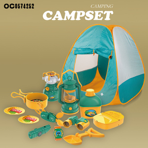 Outdoor Exploration Kinder Camping Tool <span class=keywords><strong>Kit</strong></span> Abenteuer Zubehör Spielzeug <span class=keywords><strong>Kit</strong></span> mit Spiel zelt - Product Image 2