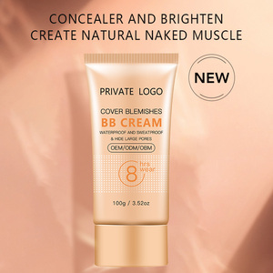 Crème <span class=keywords><strong>CC</strong></span> à la Glycérine à Base de Plantes, Couvrance Totale, Marque Privée, pour Tous Types de Peau - Product Image 1