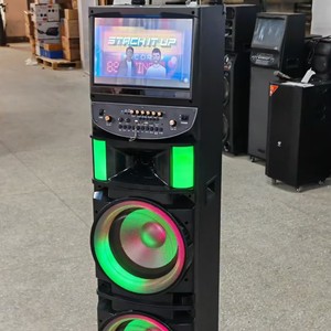 JBA Android Dual 12-Inch Video Speaker All-In-One Karaoke Machine With Bluetooth 5.1 And USB TF Card Support - Product Image 1
