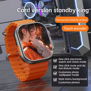Reloj Inteligente EDS CD12 S28 con Ranura para Tarjeta SIM, Pantalla AMOLED 2G+16G, 5G Full Netcom, Cámara Giratoria, GPS, NFC, Batería de 2080mAh, IP67 - Product Image 5